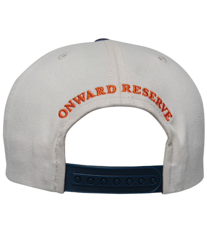 AUBURN Cap with 'Onward Reserve' text on a white background