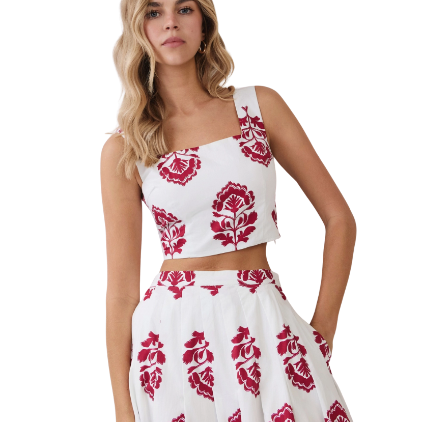 Brooklyn Crop Sleeveless Top