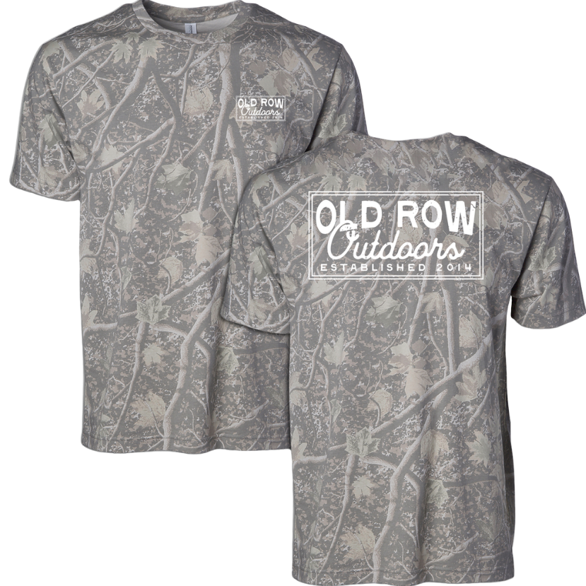 Old Row - Outdoors Camo Logo Tee