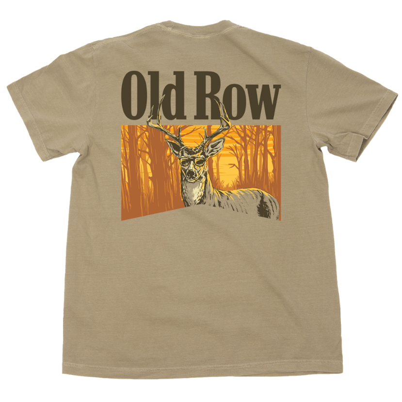 Old Row - The Smoking Buck Pocket Tee