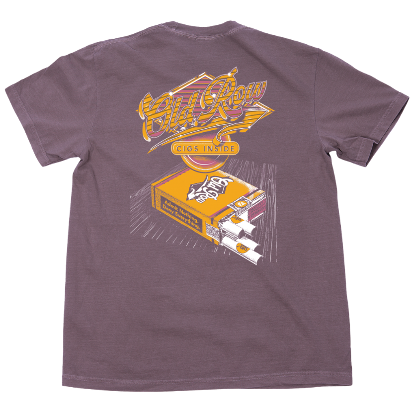 Old Row - Cigs Inside Retro Pocket Tee
