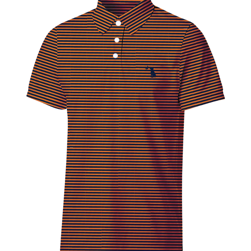 Local Boy - Palms Navy-Orange Polo