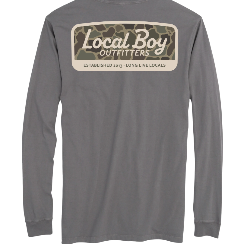 Local Boy - Brush Camo Mark Ls Tee