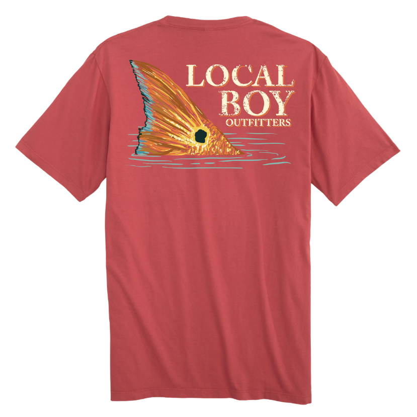 Local Boy - Red Fin Ss Tee