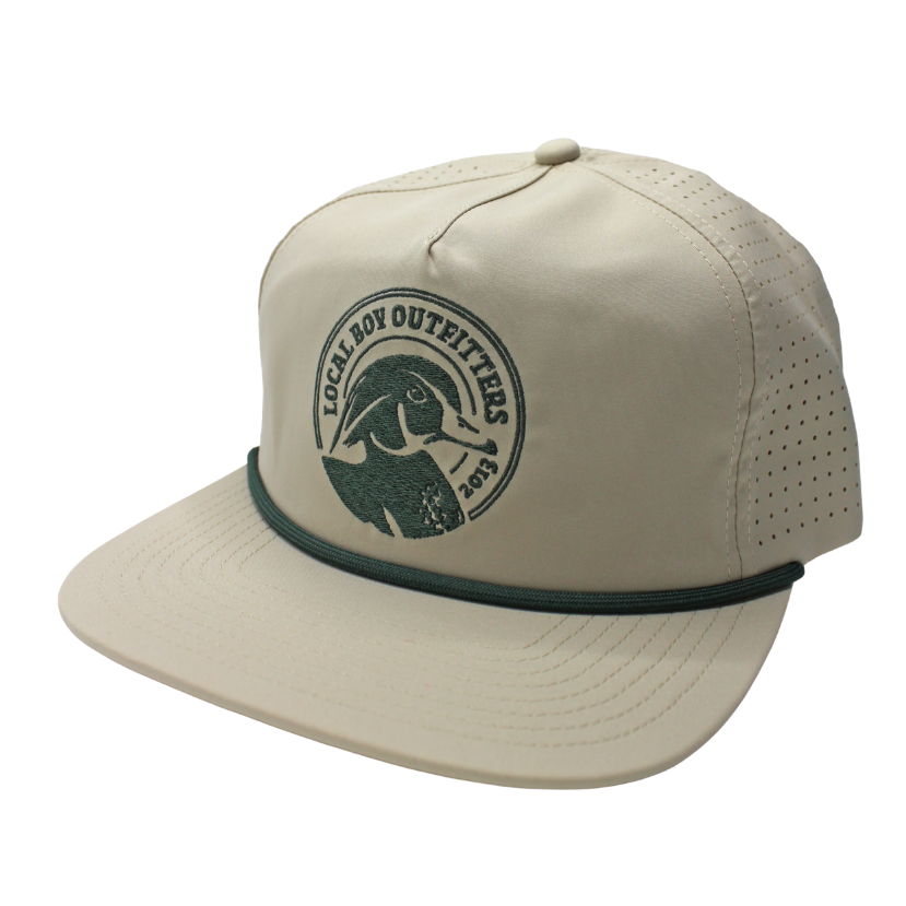 Local Boy - Wood Circle Perf Lp Rope Hat