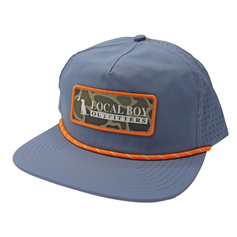 Local Boy - Brush Logo Patch Perf Lp Rope Hat