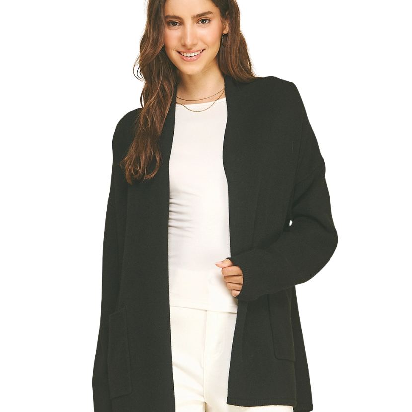 Ollie Open Front Knit Cardigan