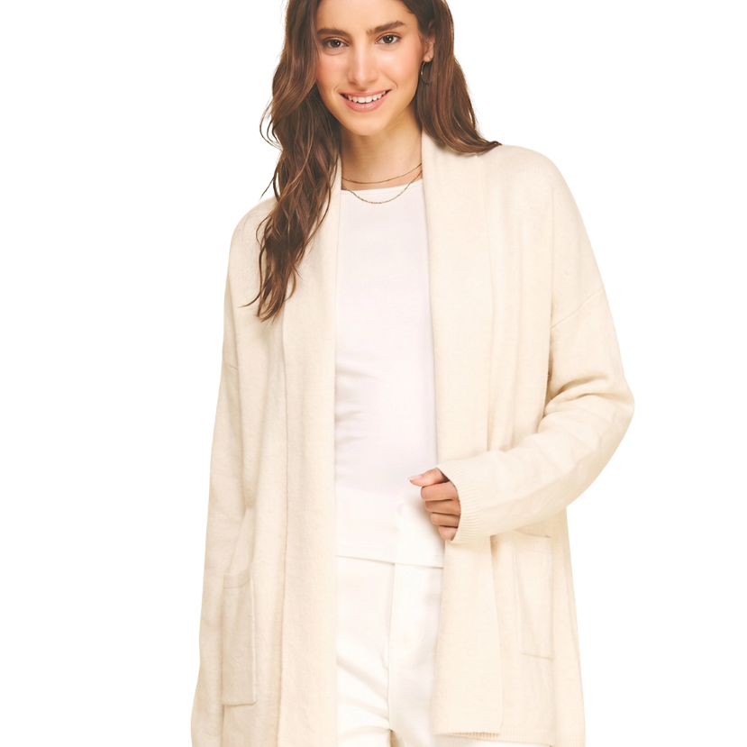 Ollie Open Front Knit Cardigan