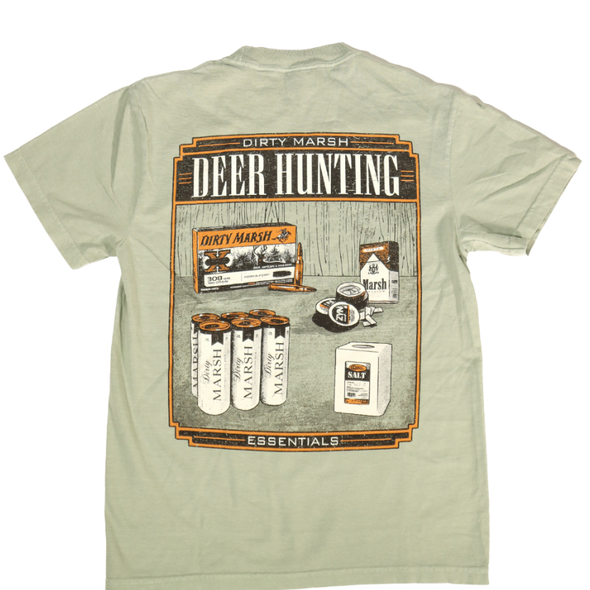 Dirty Marsh - Deer Camp Essentials Tee