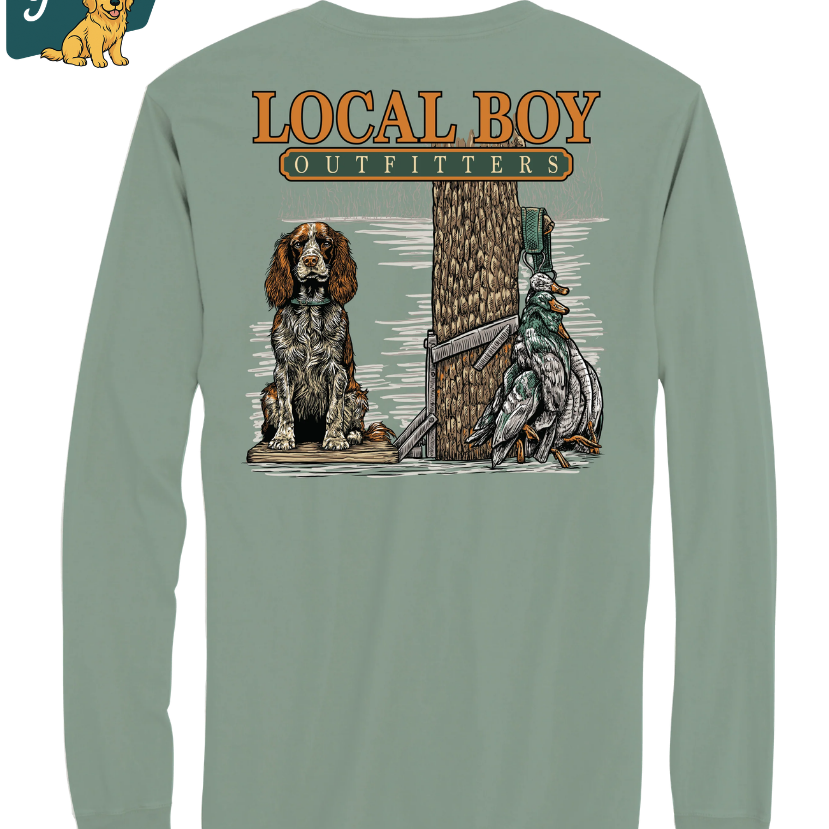 Local Boy - Youth Spaniel Stand LS Tee