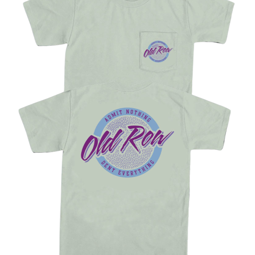 Old Row - Circle Logo Pocket Tee