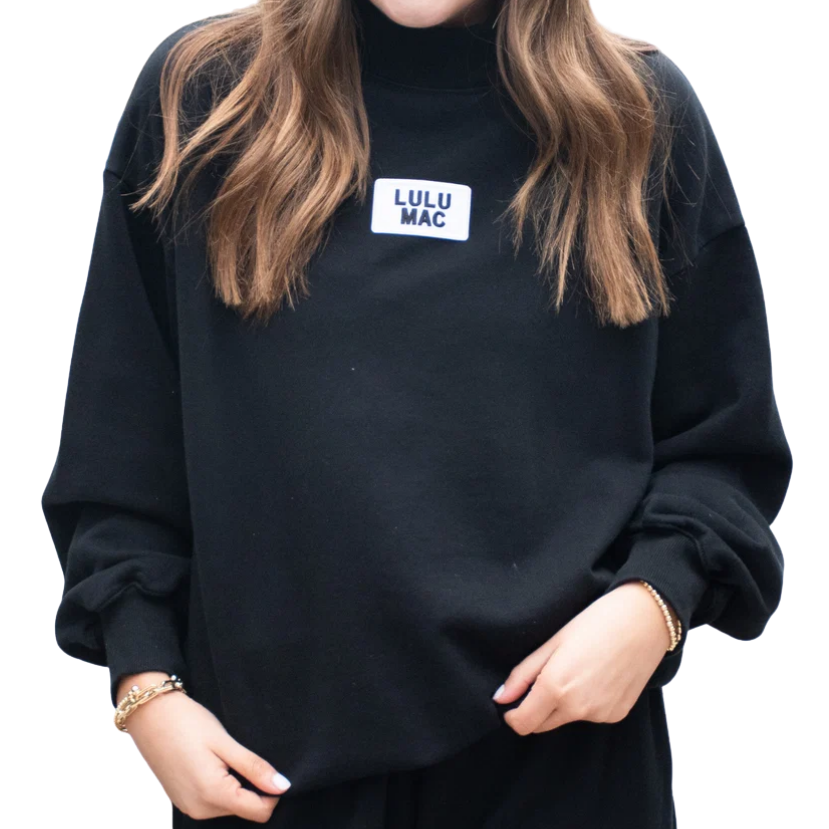 Lulu Mac - Terry Cloth Mockneck
