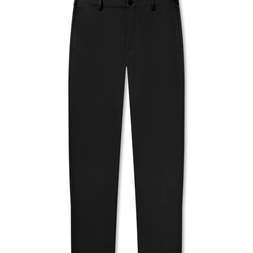 Black pants on a white background