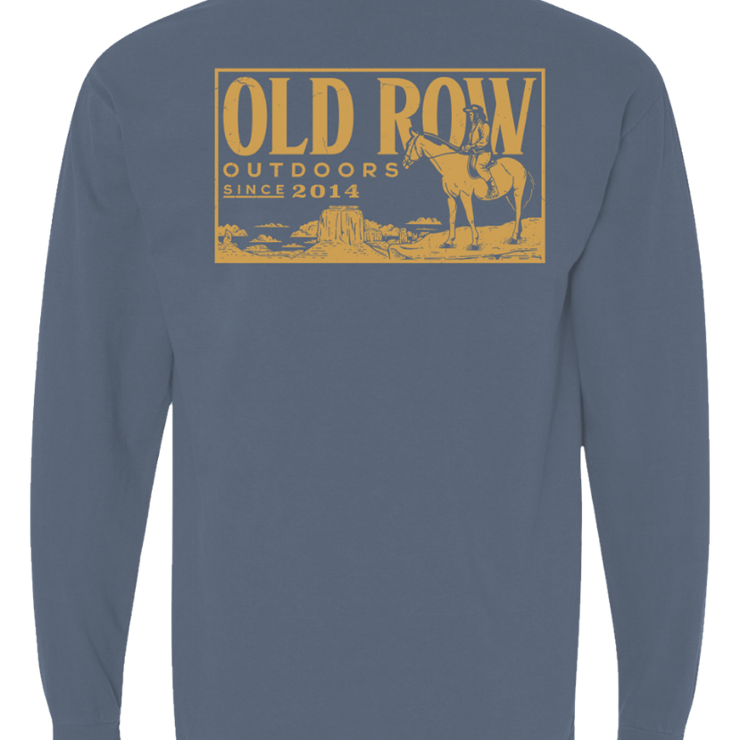 Old Row - Outdoors Cliff Long Sleeve Tee