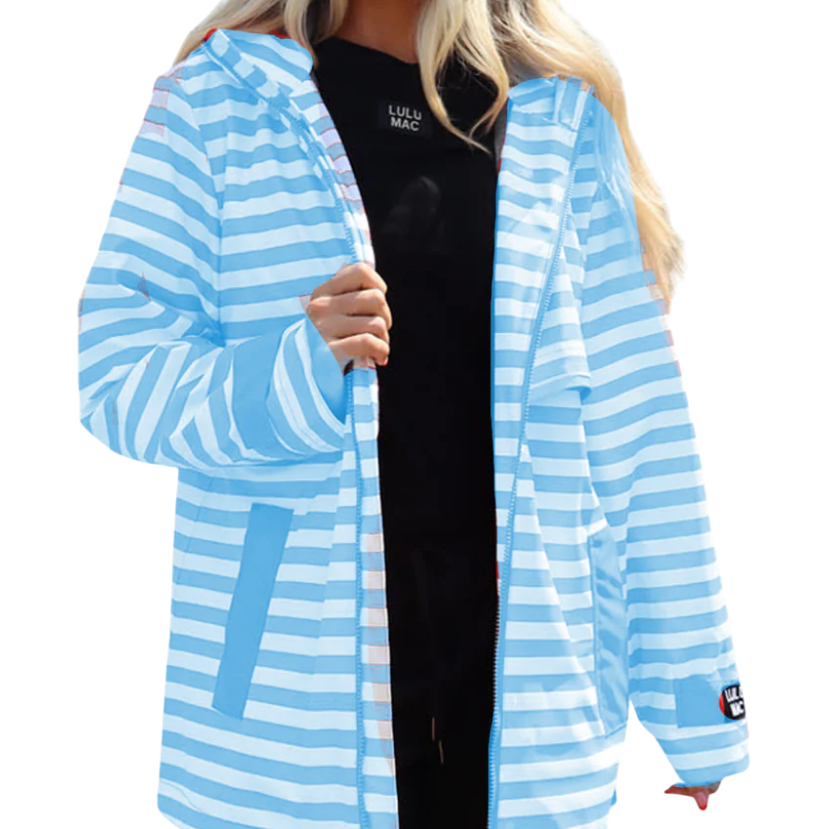 LULU MAC - Darby Stripe Raincoat