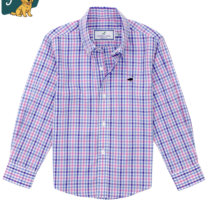 Properly Tied - Youth Seasonal Sportshirt LS
