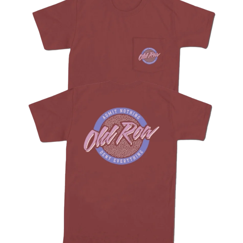 Old Row - Circle Logo Pocket Tee