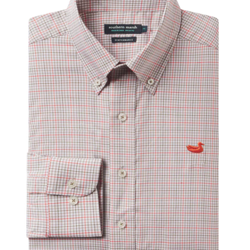 Southern Marsh - Dyer Performance Gingham Dress Shirt