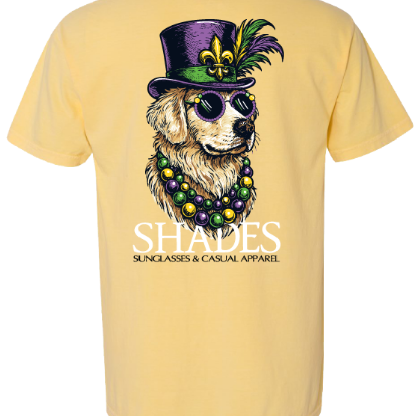 Shades - Mardi Paw Tee