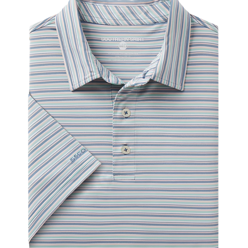 Southern Shirt Co - Tybee Stripe Polo