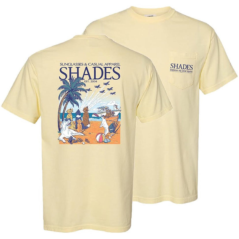 Shades - Blue Angels Beach Party Pocket Tee