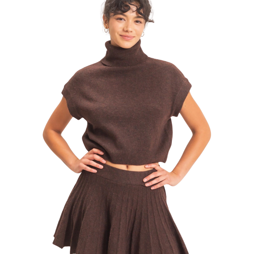 Sunday Latte Sweater Skirt Set