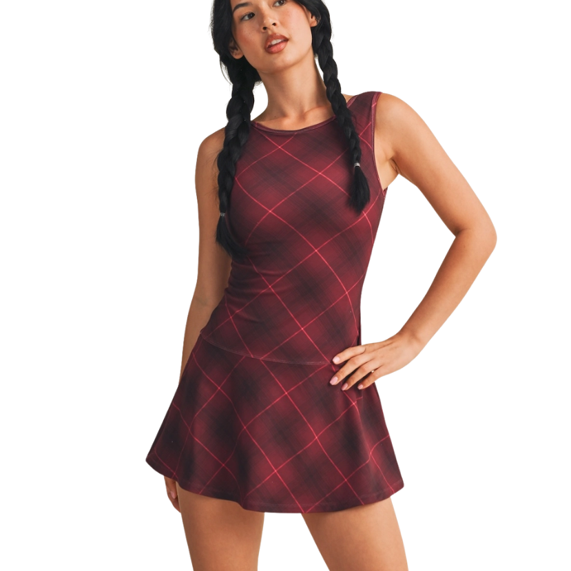 Penny Plaid Mini Dress
