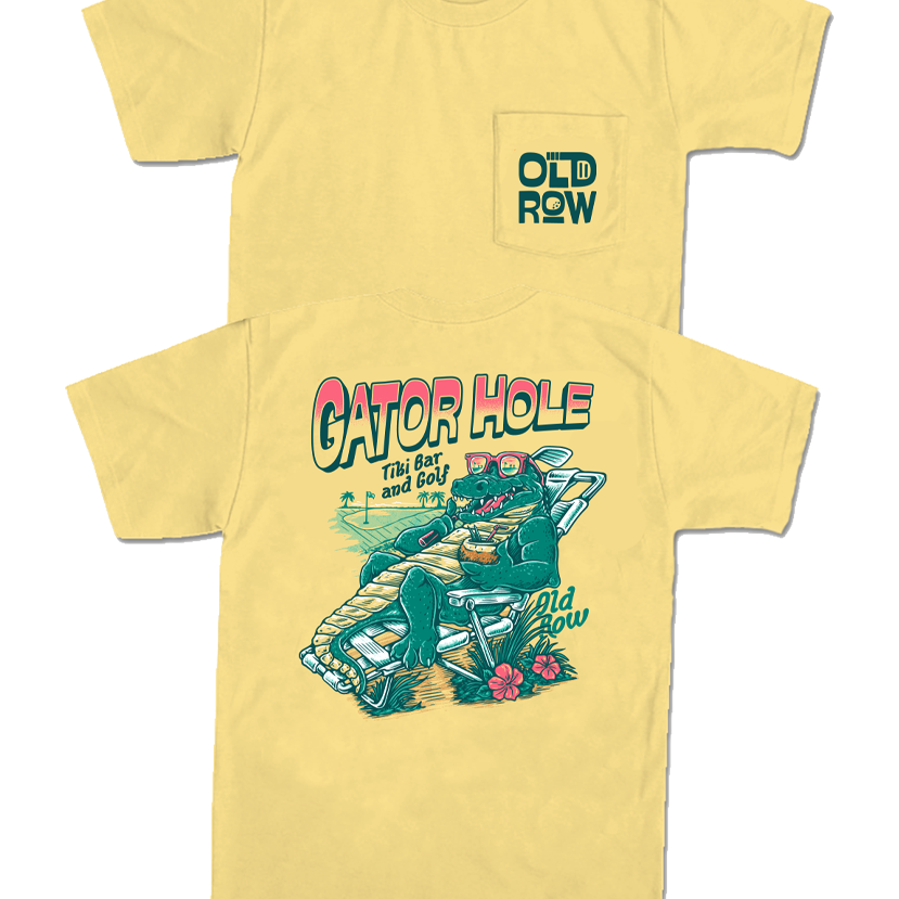 Old Row - Gator Hole Pocket Tee