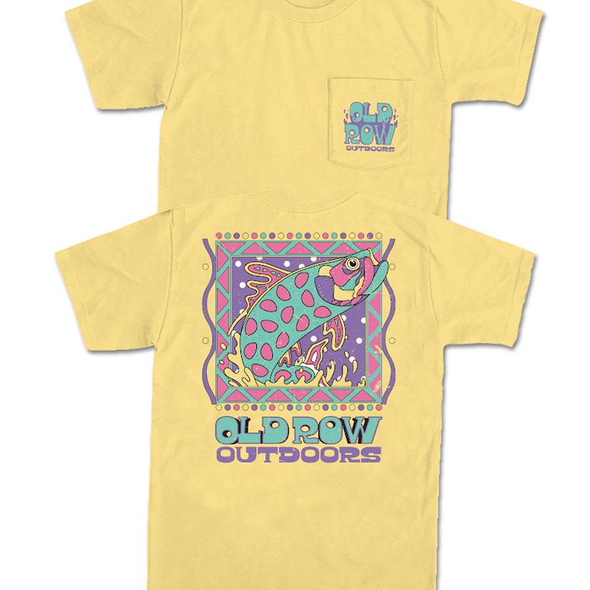 Old Row - Outdoors 90s Fish Pocket Tee