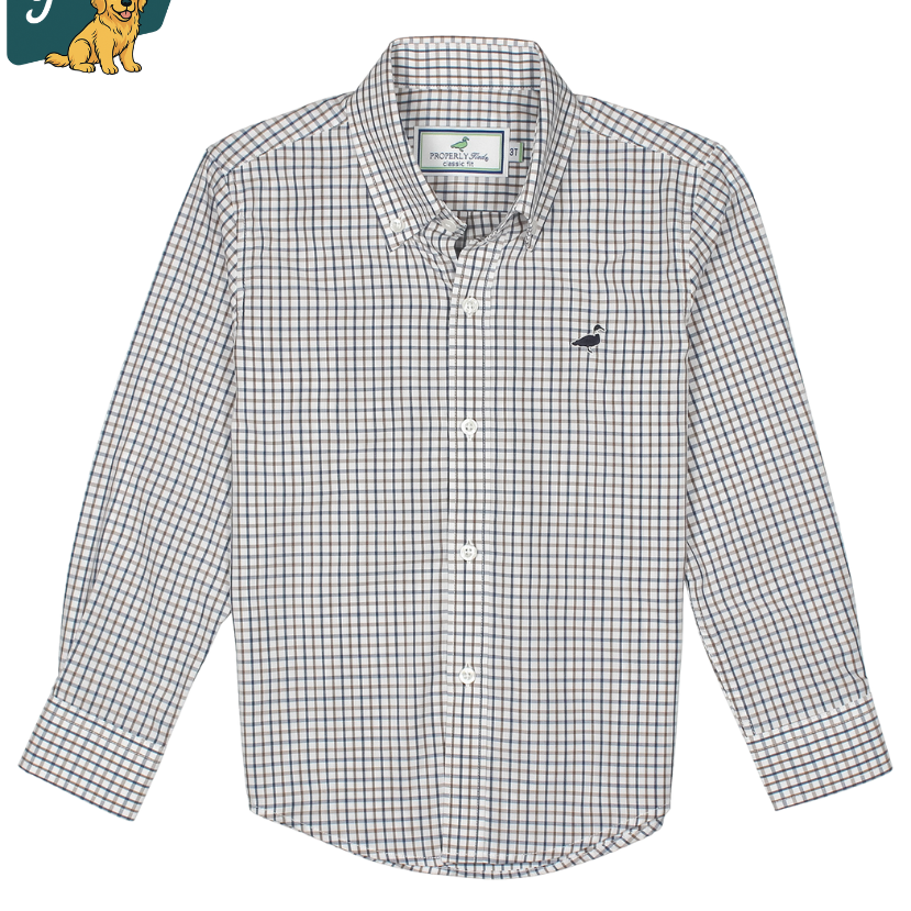 Properly Tied - Youth Seasonal Sportshirt LS