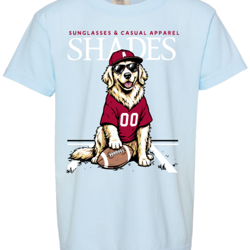 Shades - Youth Alabama Pigskin Pup Tee