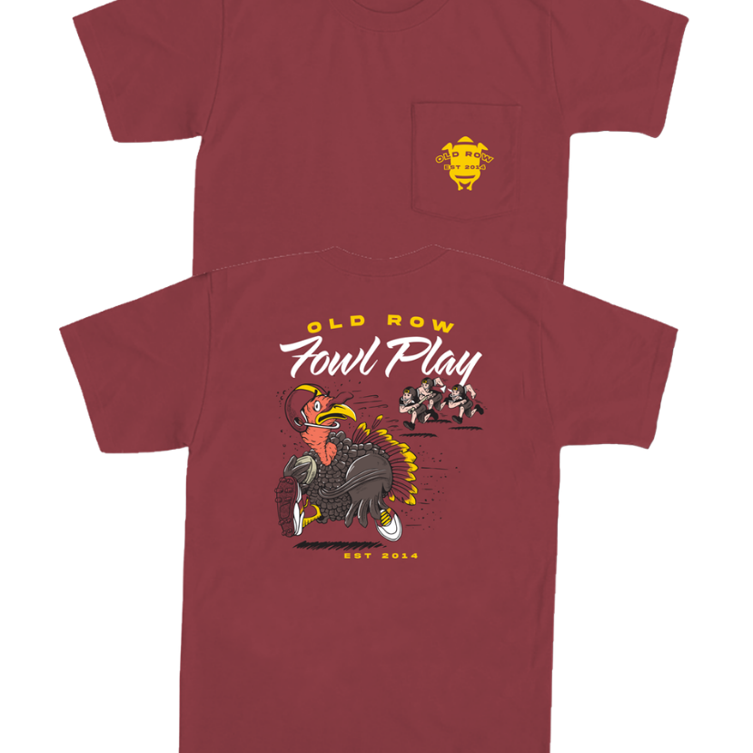 Old Row - Fowl Play Pocket Tee