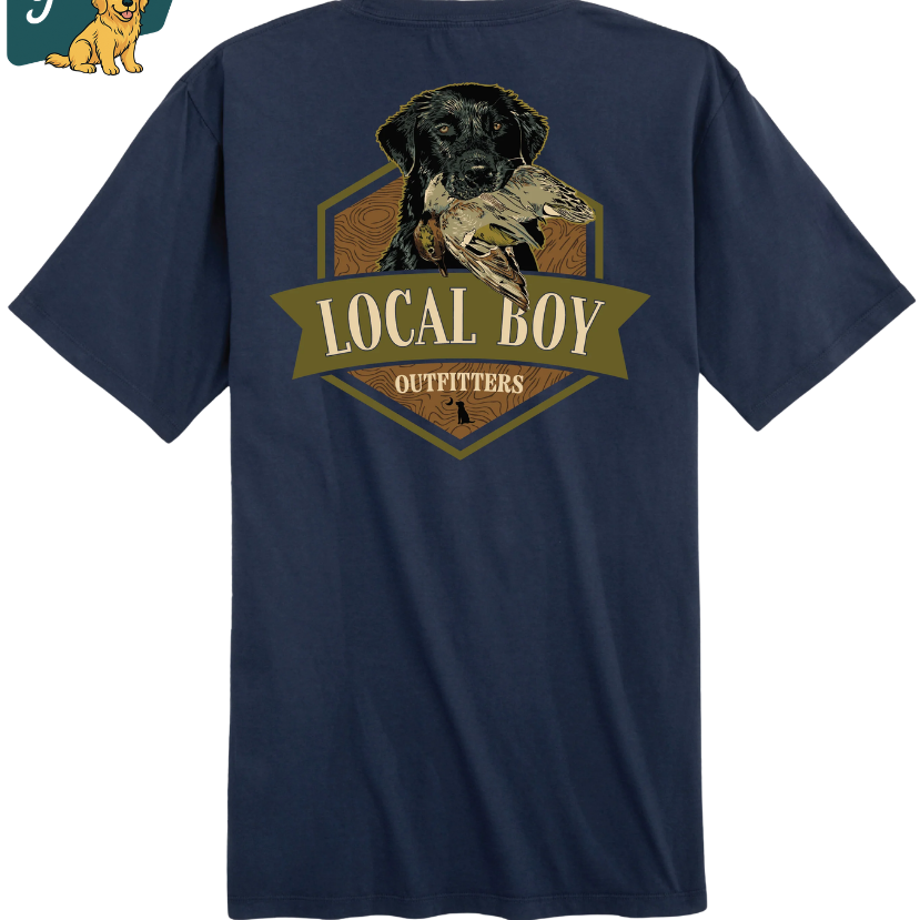 Local Boy - Youth Teal Hex SS Tee