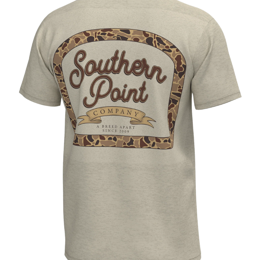 Southern Point - Camo Badge Tee