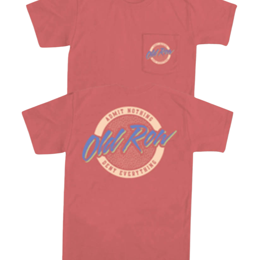Old Row - Circle Logo Pocket Tee