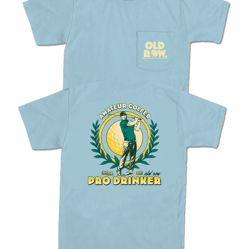 Old Row - Amateur Golfer Pocket Tee