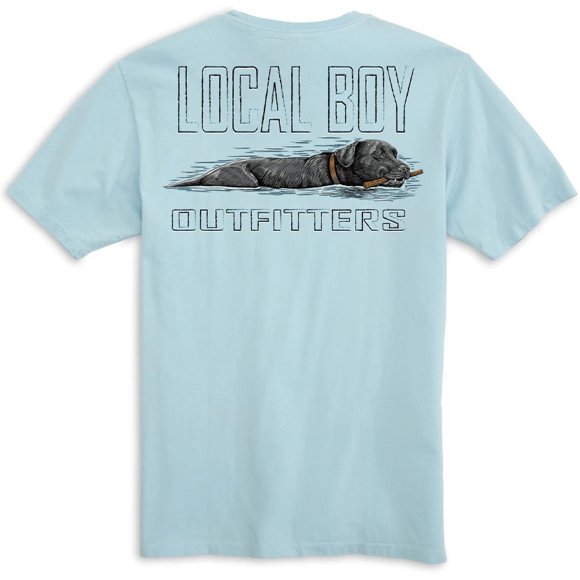 Local Boy - Fetch Black Lab Tee