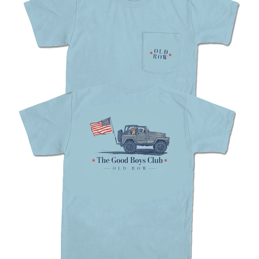 Old Row - GBC Jeep USA Pocket Tee