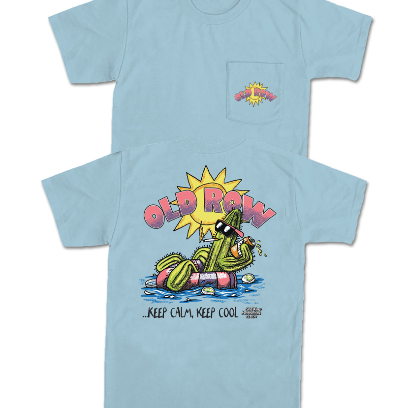 Old Row - Party Cactus Pocket Tee