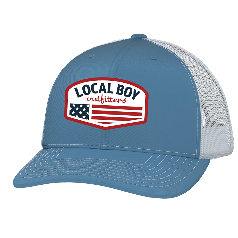 Local Boy - Youth Flag Badge Trucker Hat