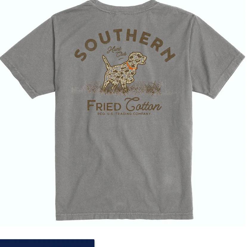 Southern Fried Cotton - Youth Pointer Label Hunt Club SS Tee
