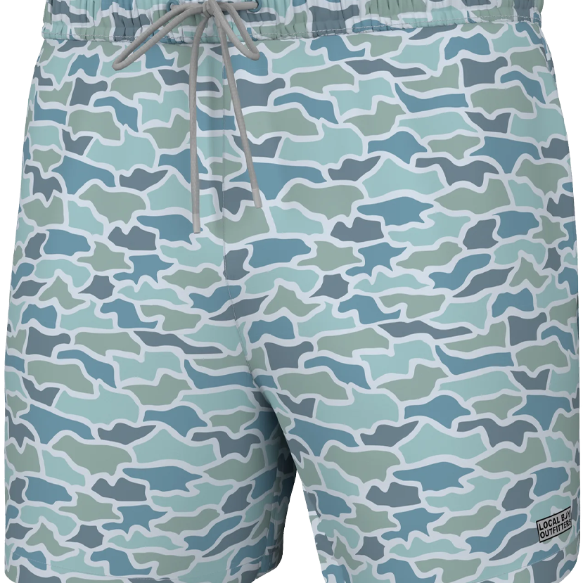 Local Boy - Camo Bayview Swim Trunk