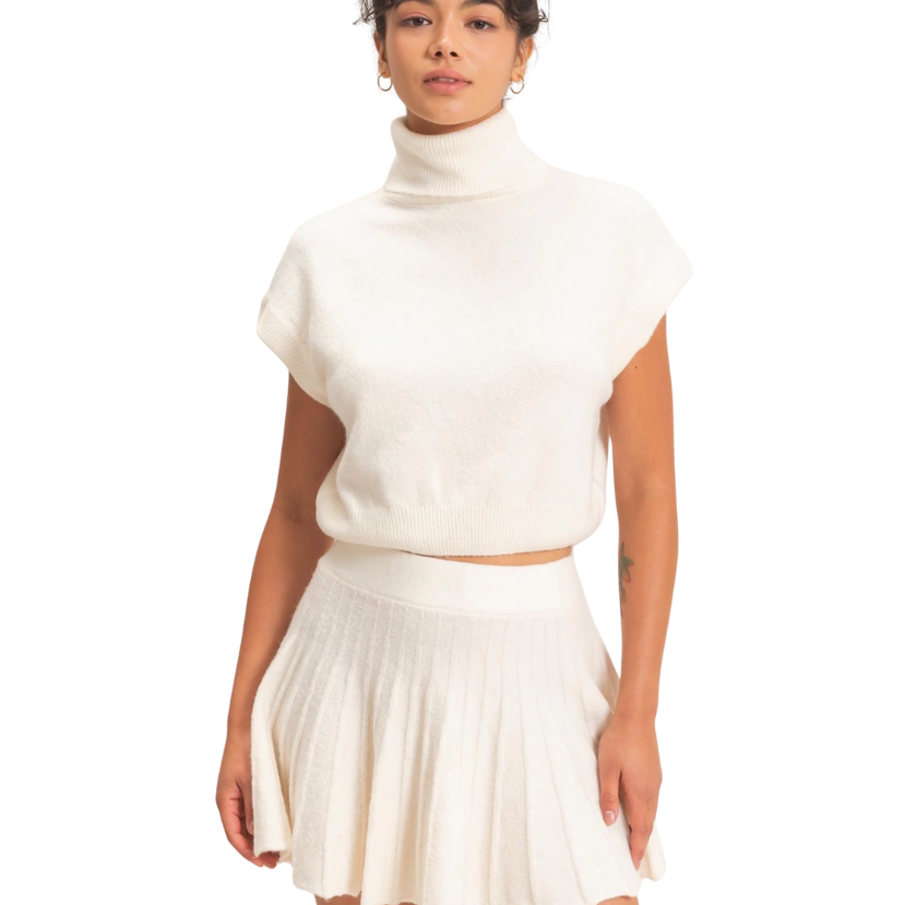 Sunday Latte Sweater Skirt Set