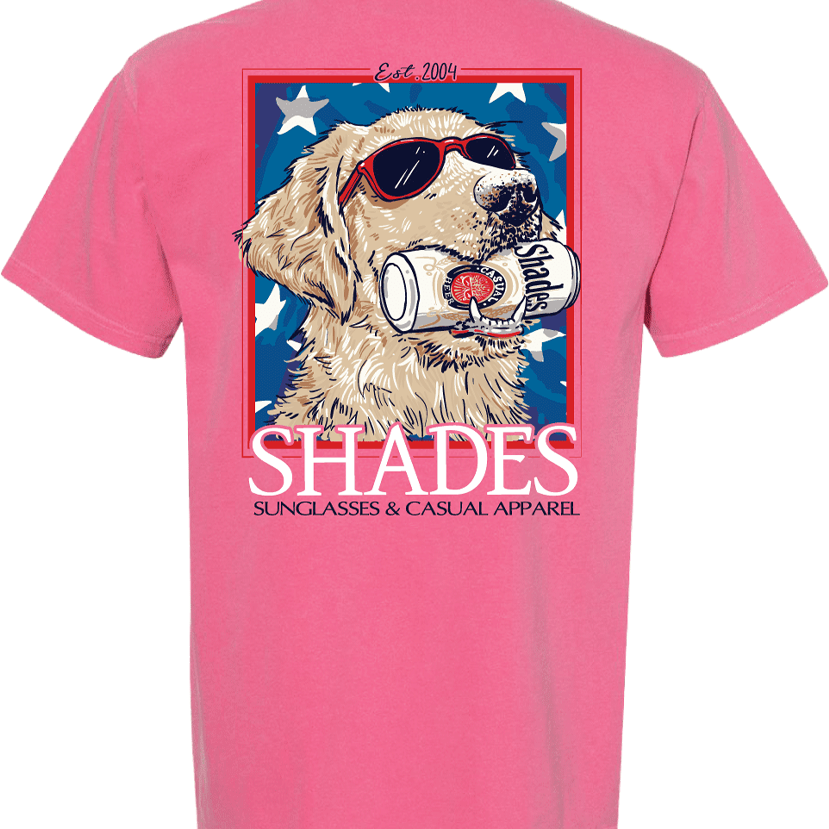 Shades - All American Pup Tee