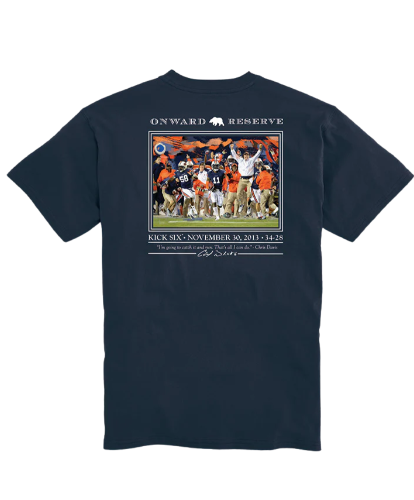 Kck Six Auburn vs Alabama T-Shirt with Chris Davis.