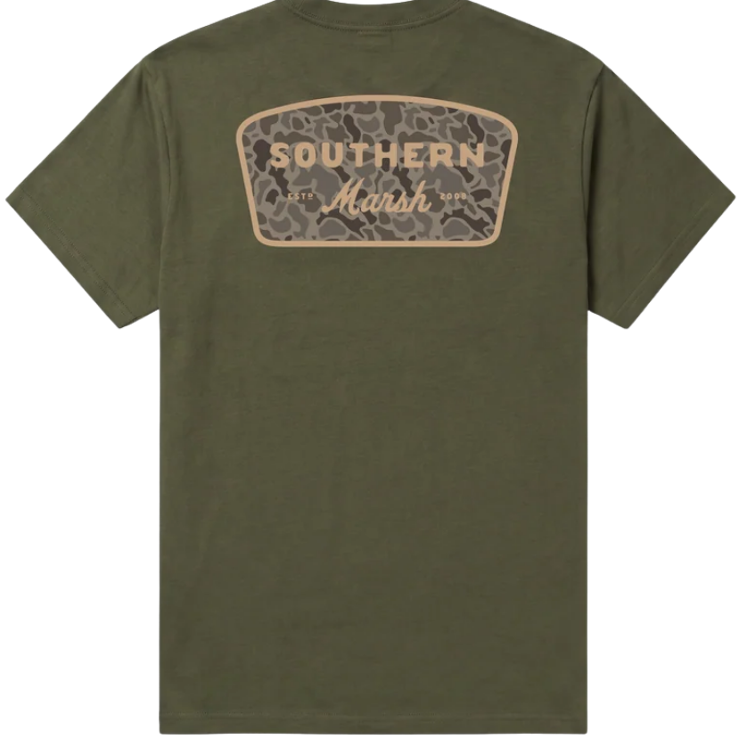 Southern Marsh - Branding - Retro Camo Tee