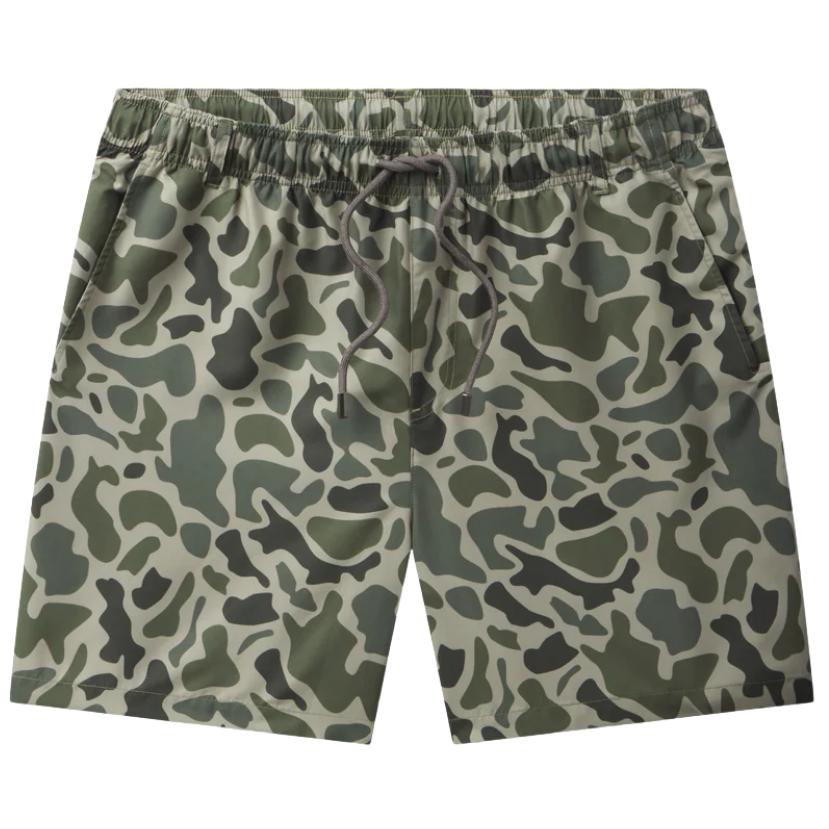 Southern Marsh - La Costa Lined Swim Trunk - Camo
