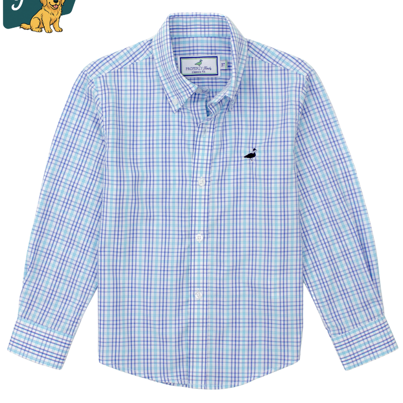 Properly Tied - Youth Seasonal Sportshirt LS