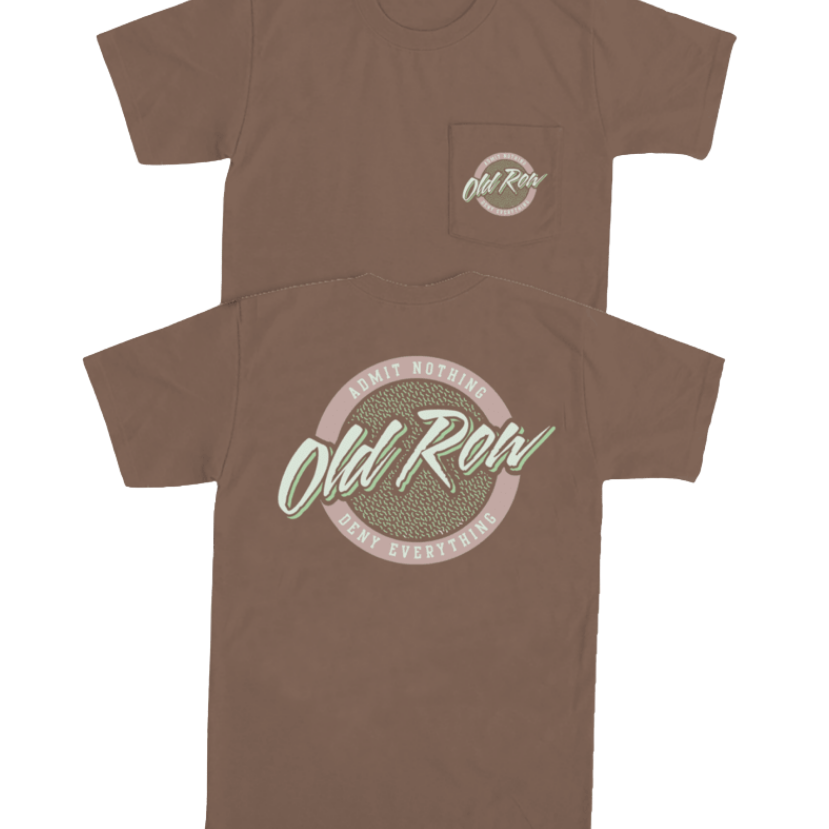 Old Row - Circle Logo Pocket Tee