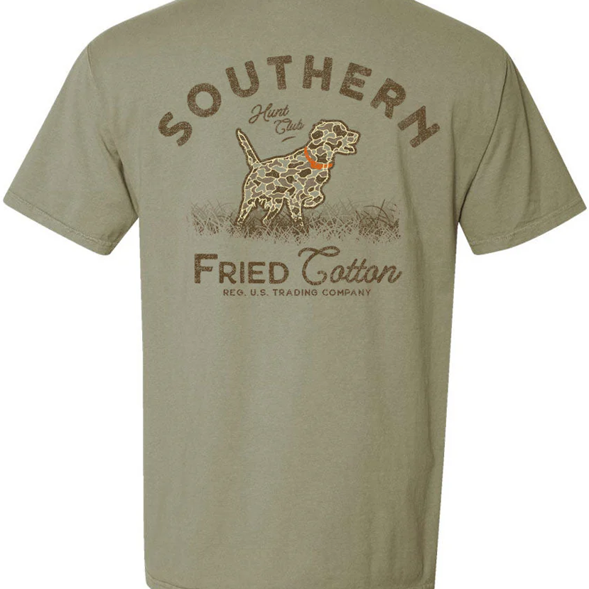 Southern Fried Cotton - Pointer Label Hunt Club Tee